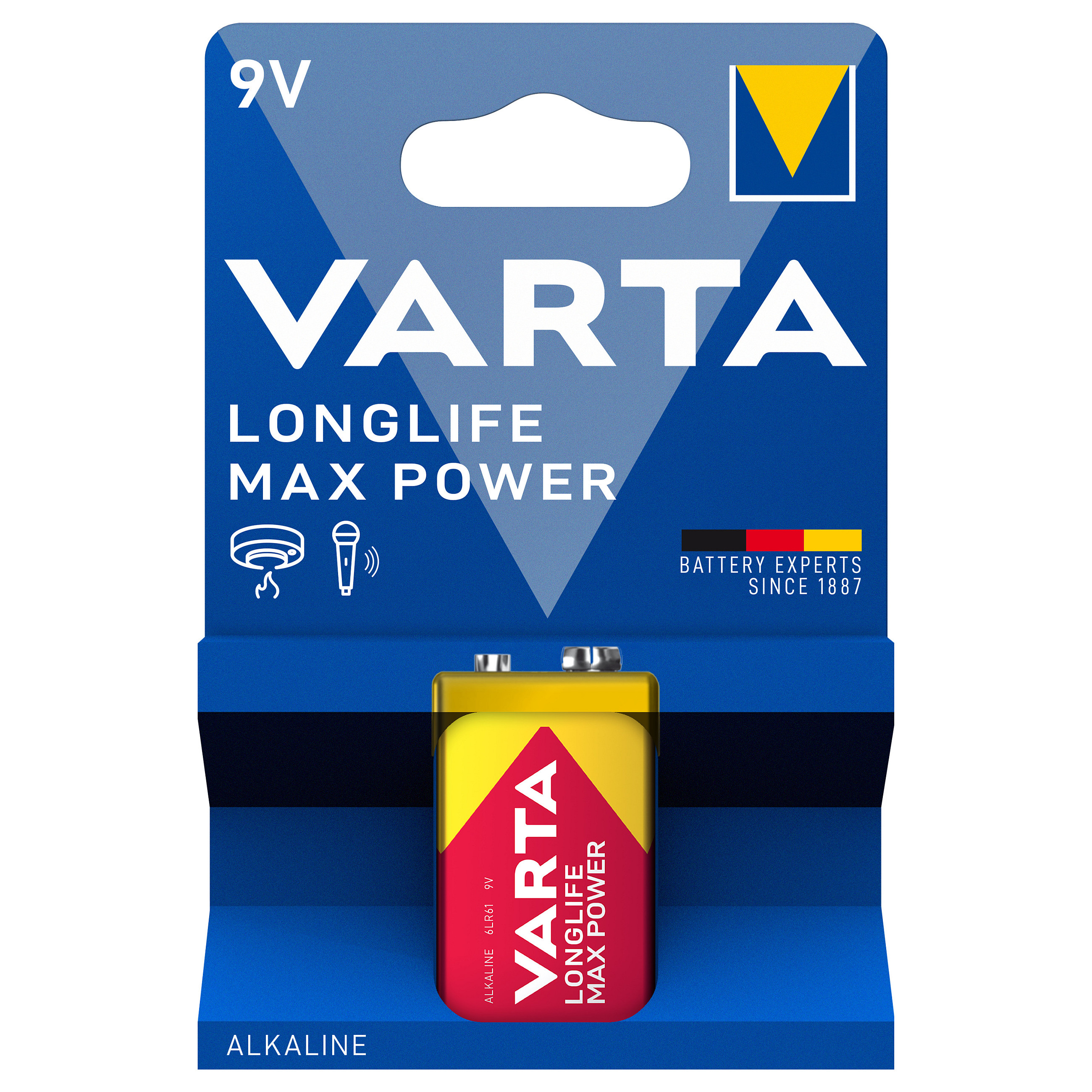 Baterija 9V VARTA Max Power E-Block (6LR61) - 1-Pack-2