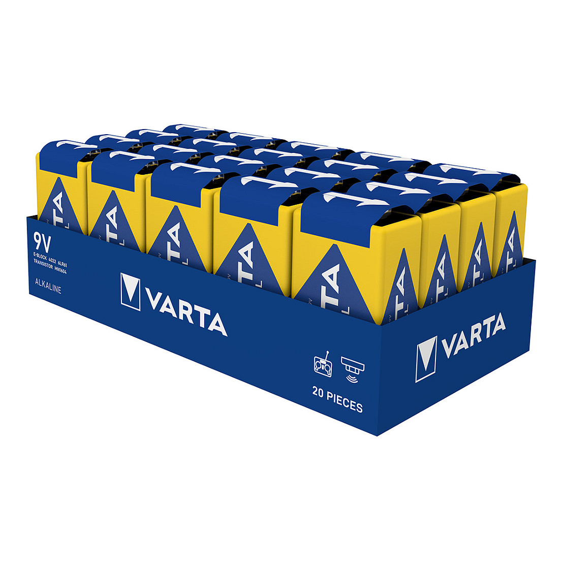 Baterija 9V VARTA E-Block (6LR61) Industrial Pro - 1-Pack-2