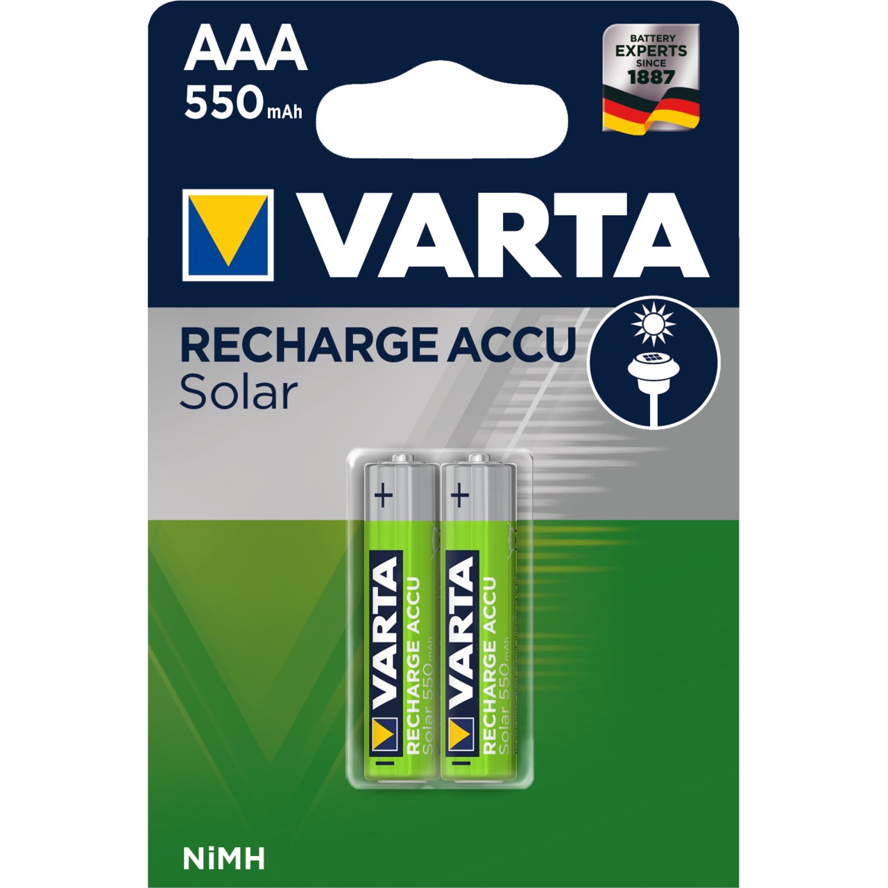 Akumulator AAA VARTA 1.2V (HR03) - 2er-Pack-0
