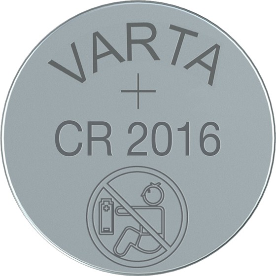 Baterija Knopfzelle VARTA CR2016 5-Pack