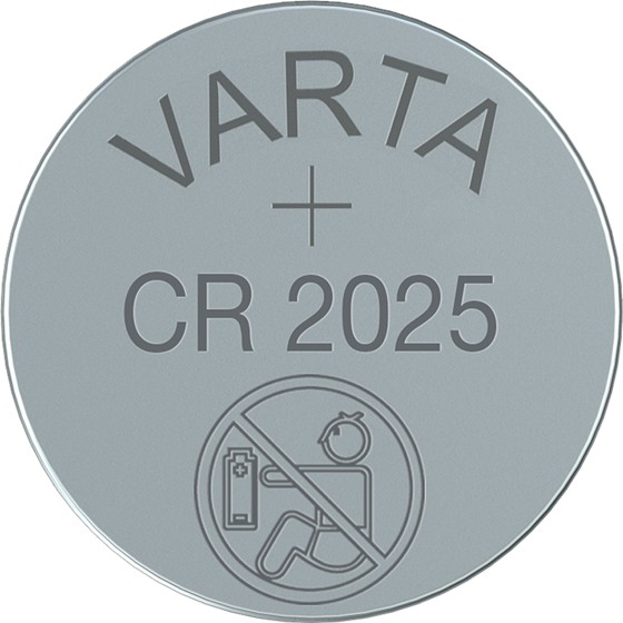 Baterija Knopfzelle VARTA CR2025 5-Pack