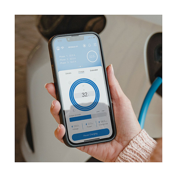 Uređaj za punjenje NRGKICK 32A Pure GSM/GPS/SIM 7,5m WLAN-3