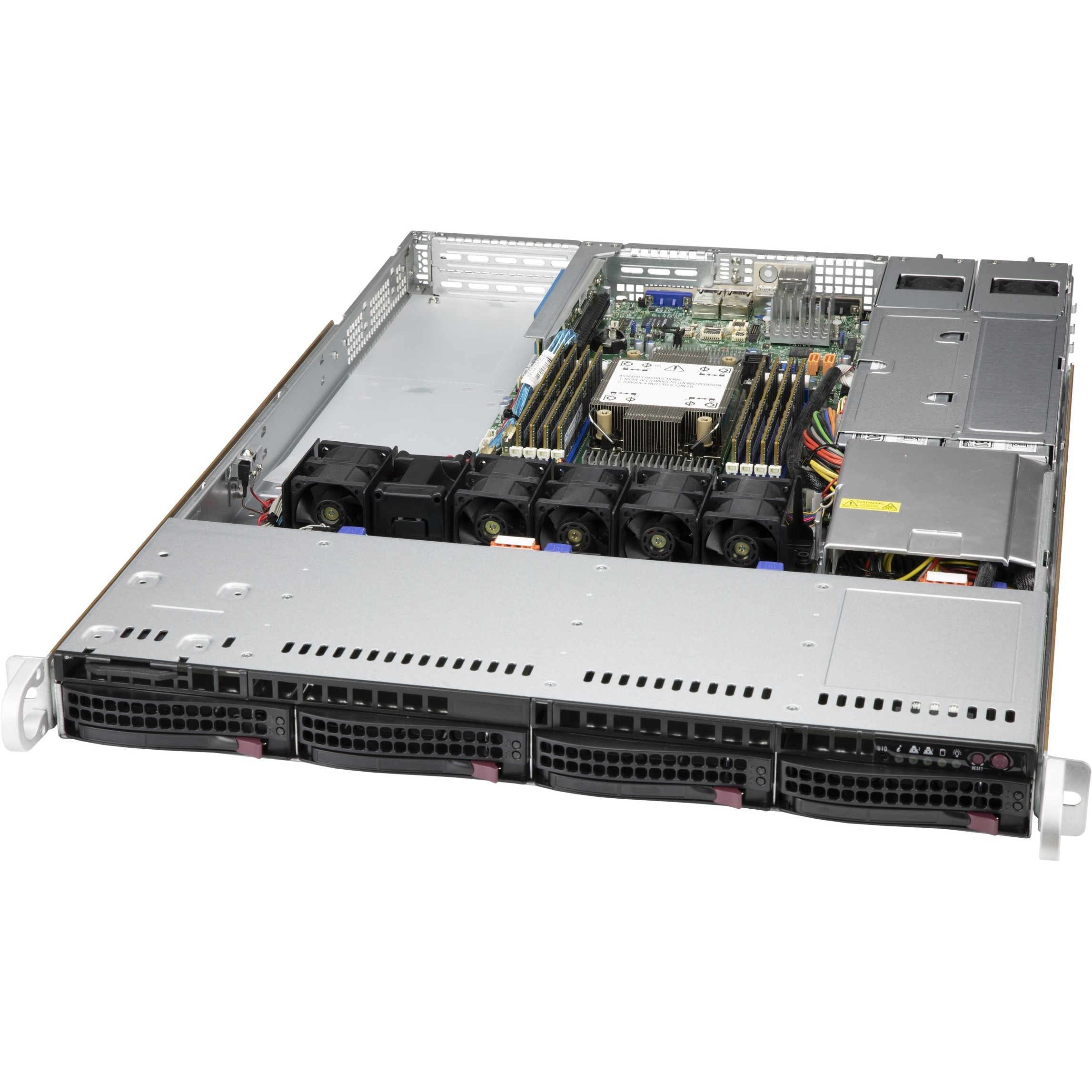 1HE SERVER CHASSIS SUPERMICRO CSE-815TQC4-R504WB3
