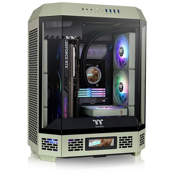 Kućište THERMALTAKE The Tower 600 (matcha green)-0