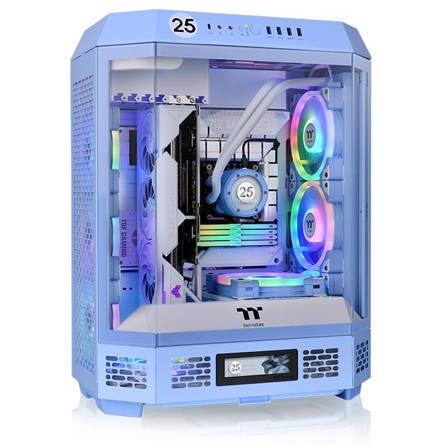 Kućište Midi THERMALTAKE The Tower 600 Hydrangea Blue-0