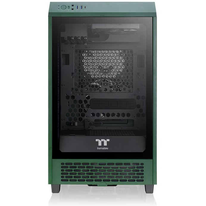 Kućište THERMALTAKE Mini The Tower 200 TG Dark Green-1