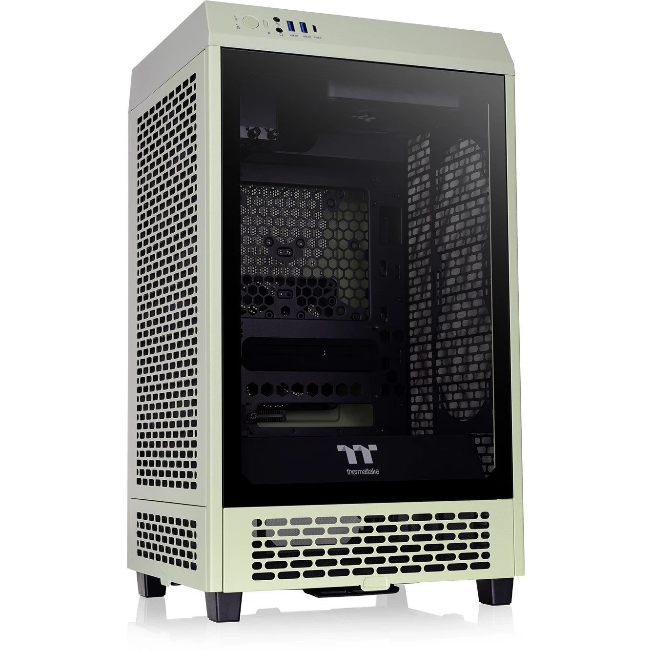Kućište THERMALTAKE Mini The Tower 200 TG Green-0