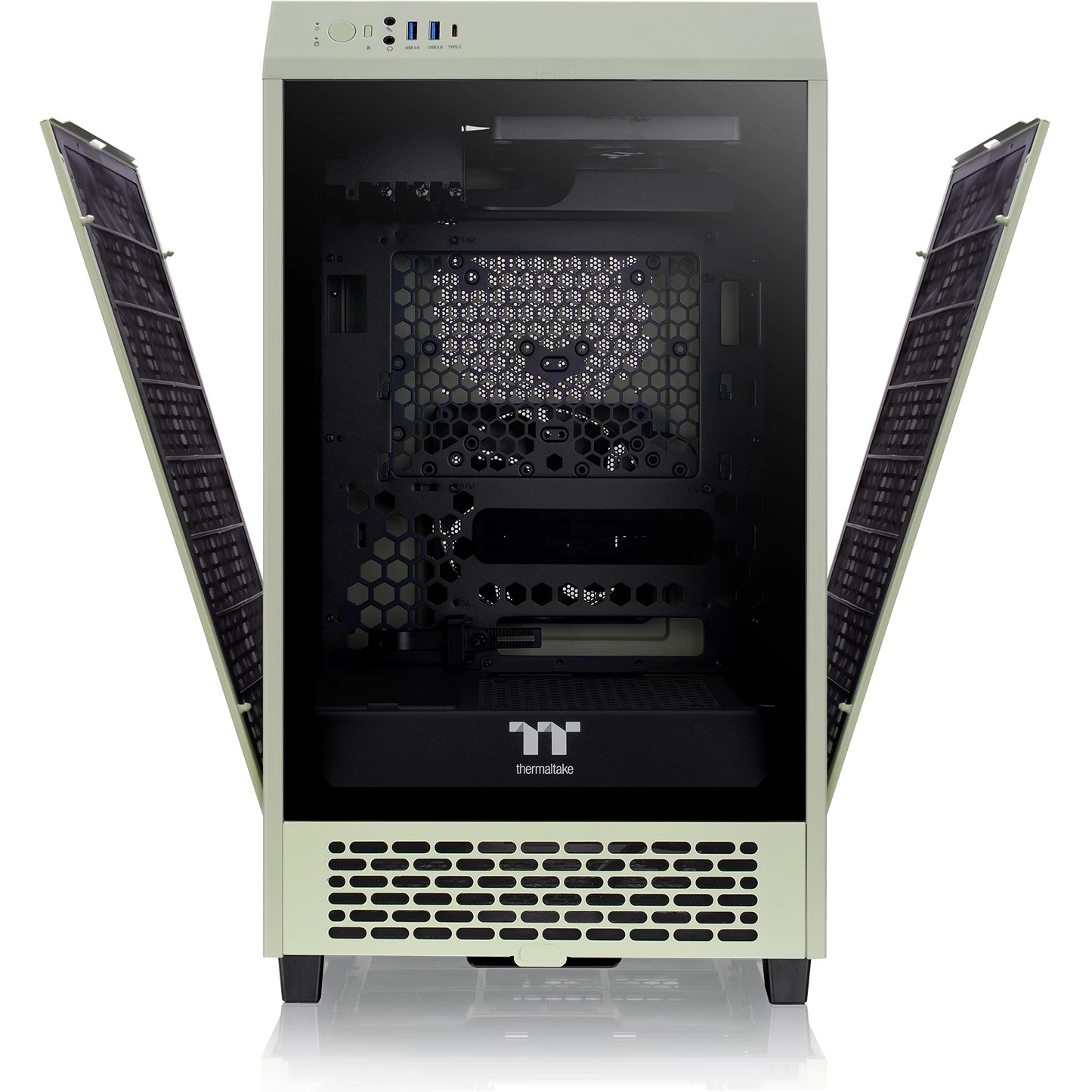 Kućište THERMALTAKE Mini The Tower 200 TG Green-1