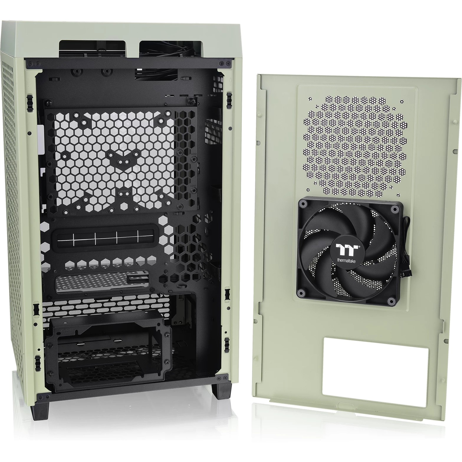 Kućište THERMALTAKE Mini The Tower 200 TG Green-2