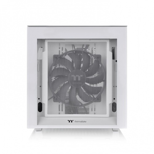 Kućište za računalo THERMALTAKE Divider 200 TG Snow (Micro-ATX, Tempered Glass, bijelo)-1
