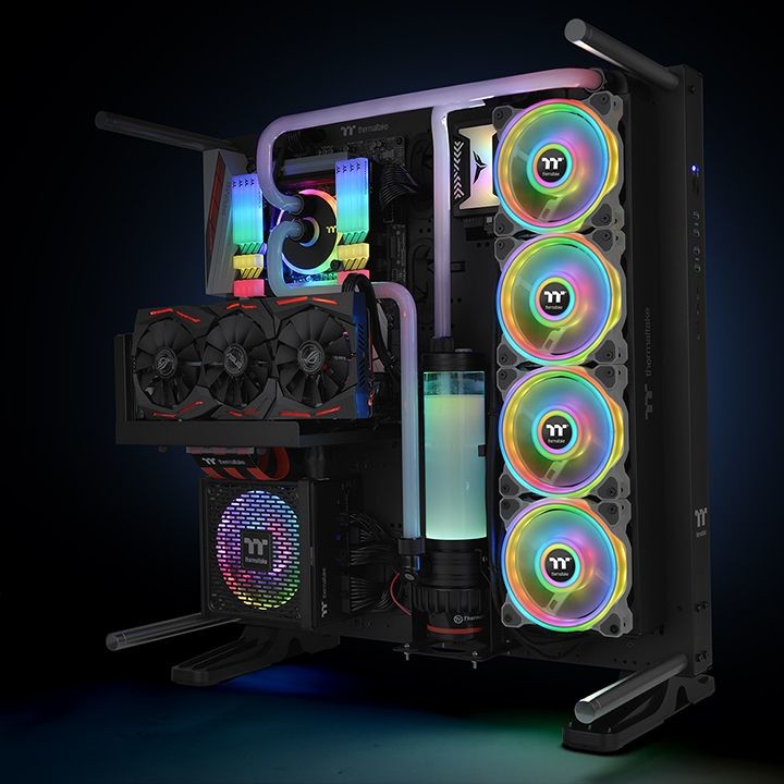 Ventilator THERMALTAKE Riing Quad 12 RGB (120mm, RGB)-4