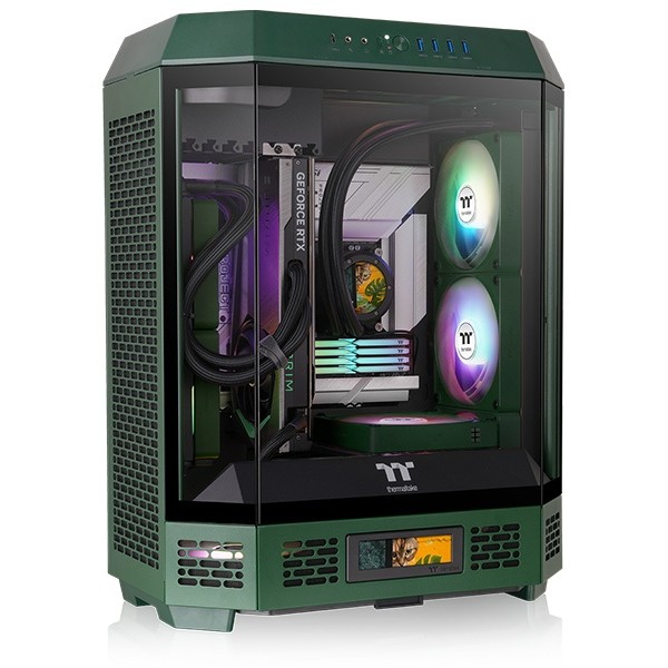 Kućište Thermaltake The Tower 600 TG Racing Green