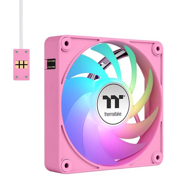Ventilator THERMALTAKE CT140 EX ARGB SYNC (140mm, pink, 3 pack)-0