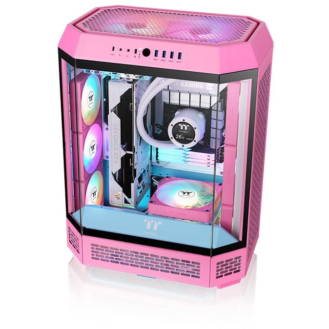 Ventilator THERMALTAKE CT140 EX ARGB SYNC (140mm, pink, 3 pack)-5