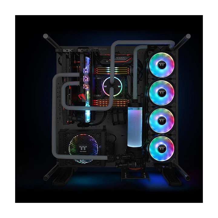 Ventilator za kućište THERMALTAKE Riing Duo 14 RGB (140mm, 3 komada)-5