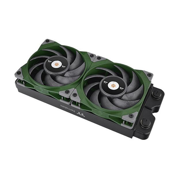 Ventilator za kućište THERMALTAKE TOUGHFAN 12 Radiator Fan (120mm, Racing Green)-3