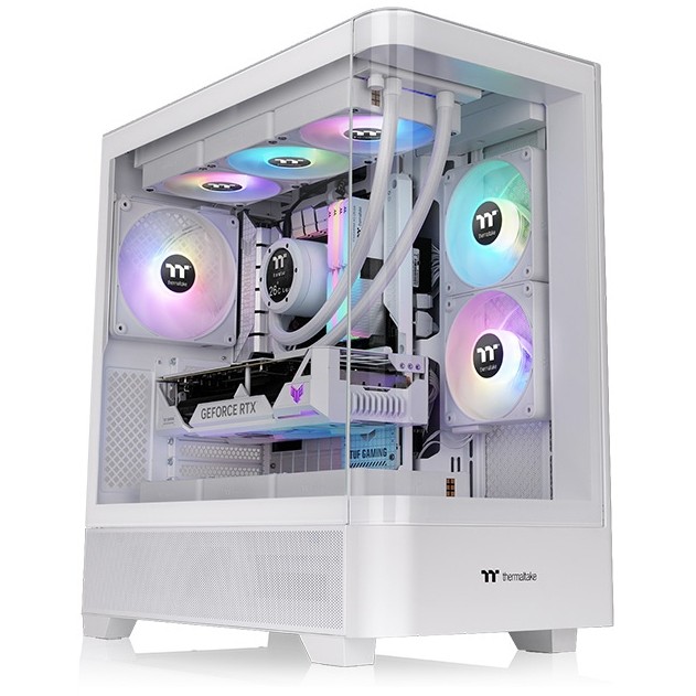 Kućište Thermaltake View 290 Snow White Midi-0