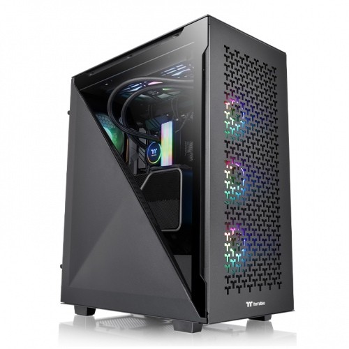 Kućište za računalo THERMALTAKE Divider 500 TG Air (ATX, Mid-Tower, Tempered Glass, crno)-1