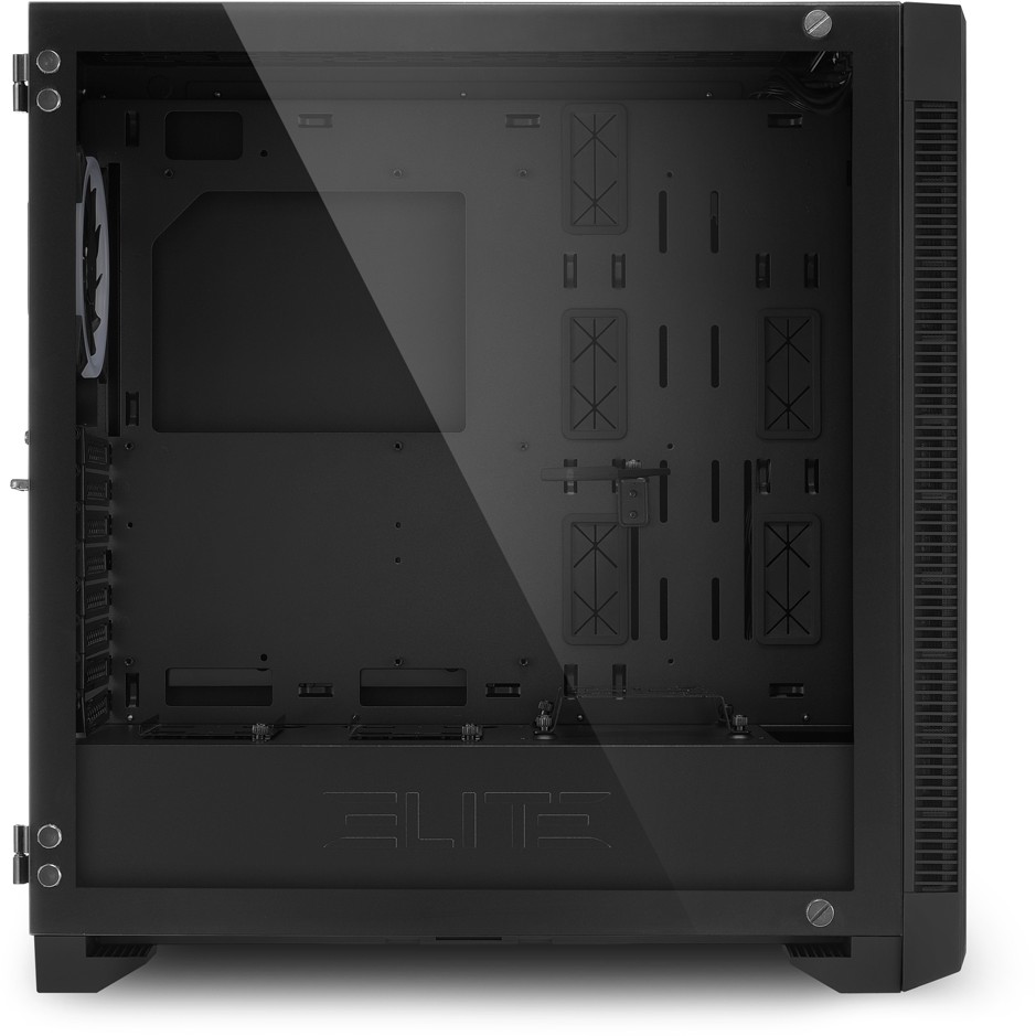 Kućište SHARKOON Elite Shark CA200M ATX/E-ATX 1xGlas Black-3