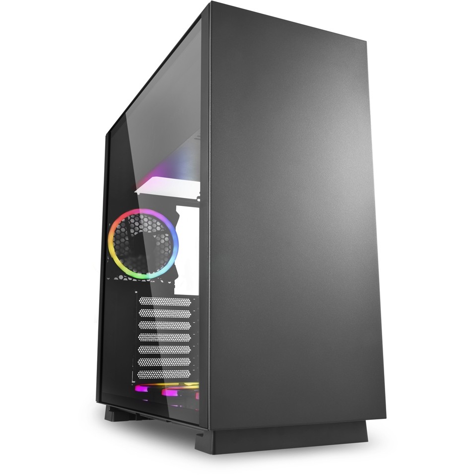 Kućište SHARKOON Pure Steel ARGB ATX/E-ATX 1xGlas Black