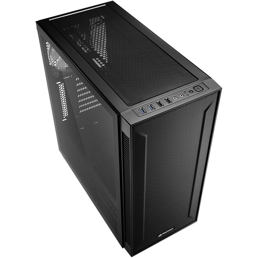 Kućište Sharkoon TG6M RGB ATX 1xGlas Black-2