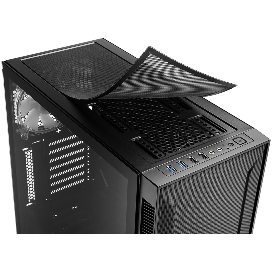 Kućište Sharkoon TG6M RGB ATX 1xGlas Black-8