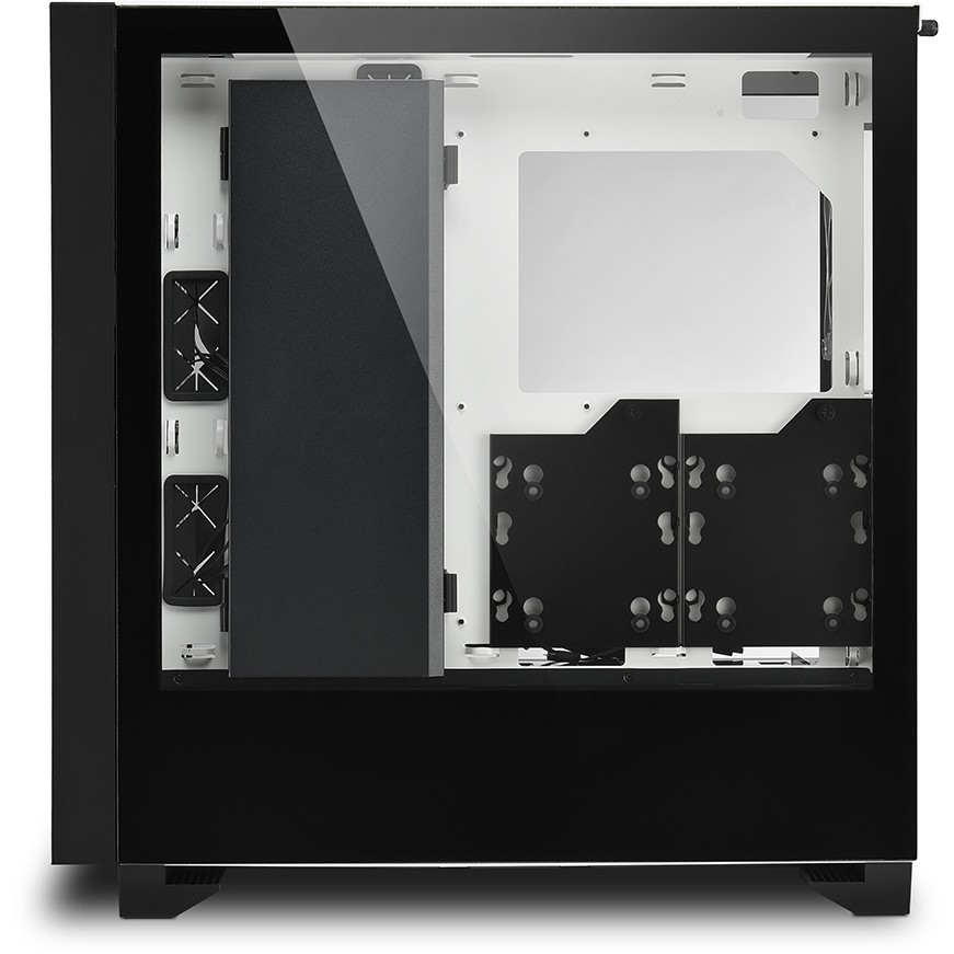 Kućište SHARKOON Elite Shark CA300H ATX 2xGlas White-5