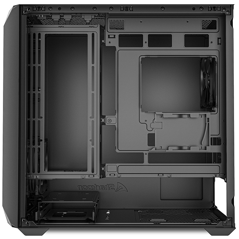 Kućište SHARKOON MK3 Micro-ATX (micro-atx, crna)-6