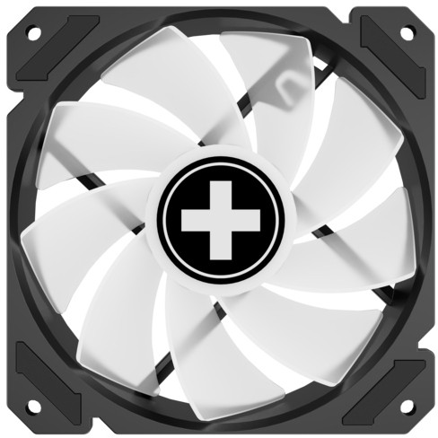 Ventilator 120mm XILENCE Performance A+ REVERSE ARGB crna-4