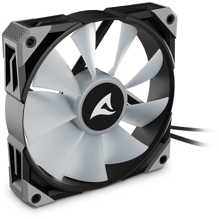 Ventilator 120mm SHARKOON Rebel F50 PWM Black-3