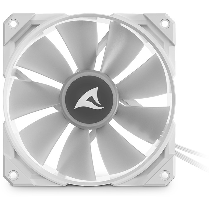 Ventilator 120mm SHARKOON Rebel F50 PWM White