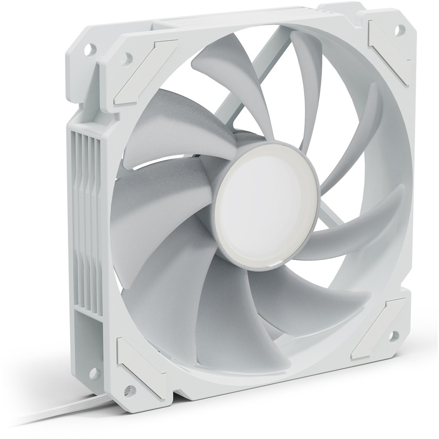 Ventilator 120mm SHARKOON SHARK Mirror RGB PWM White-1