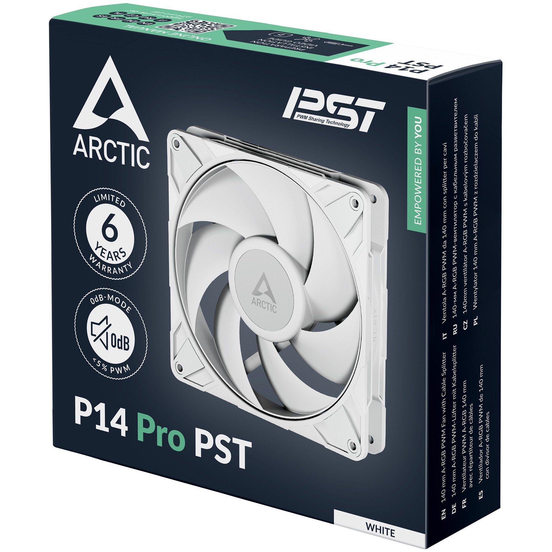 Ventilator ARCTIC P14 Pro PST (White)-5
