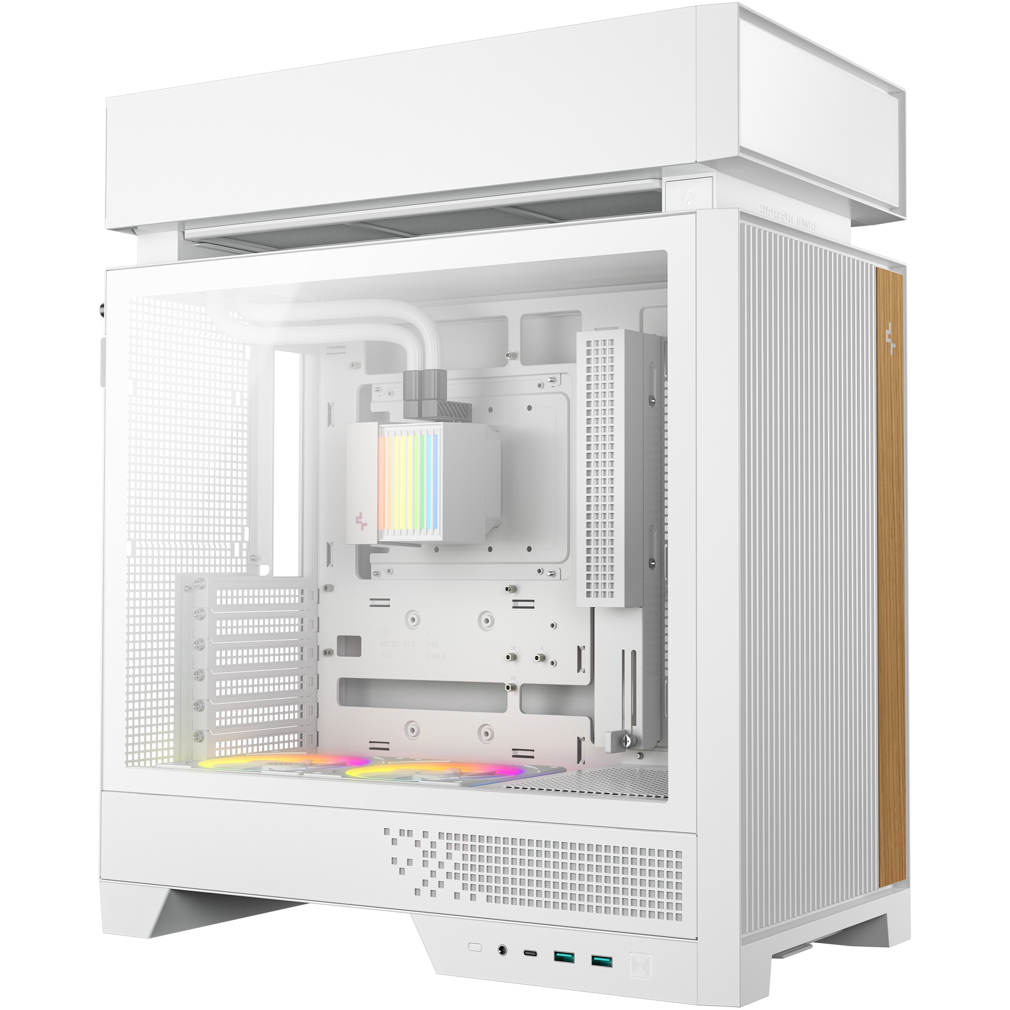 AIO vodeno hlađenje DEEPCOOL LS720 WH (360mm, ARGB)-1