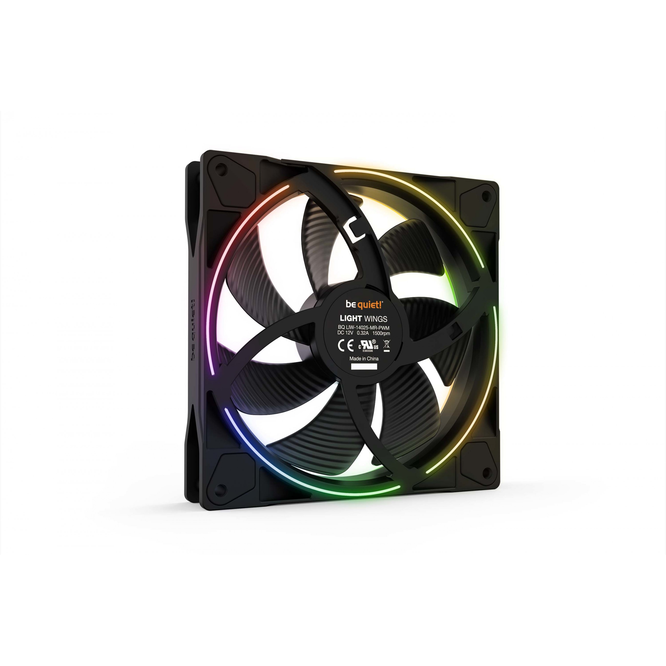 Ventilator BE QUIET! LIGHT WINGS 140mm PWM ARGB-3