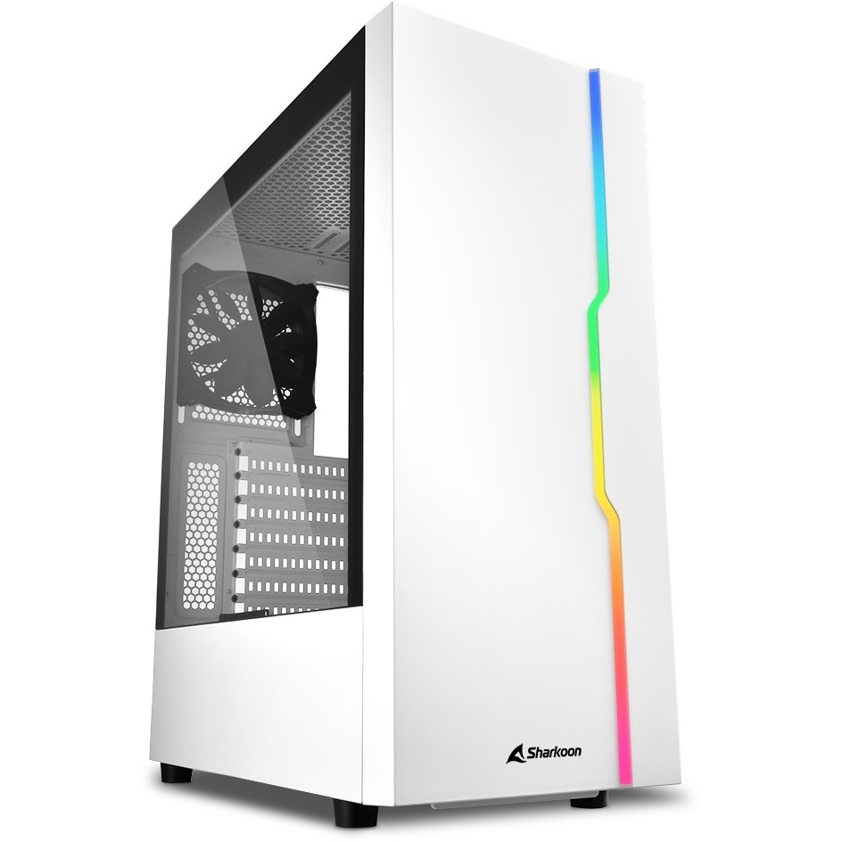Midi kućište SHARKOON RGB Slider white-0