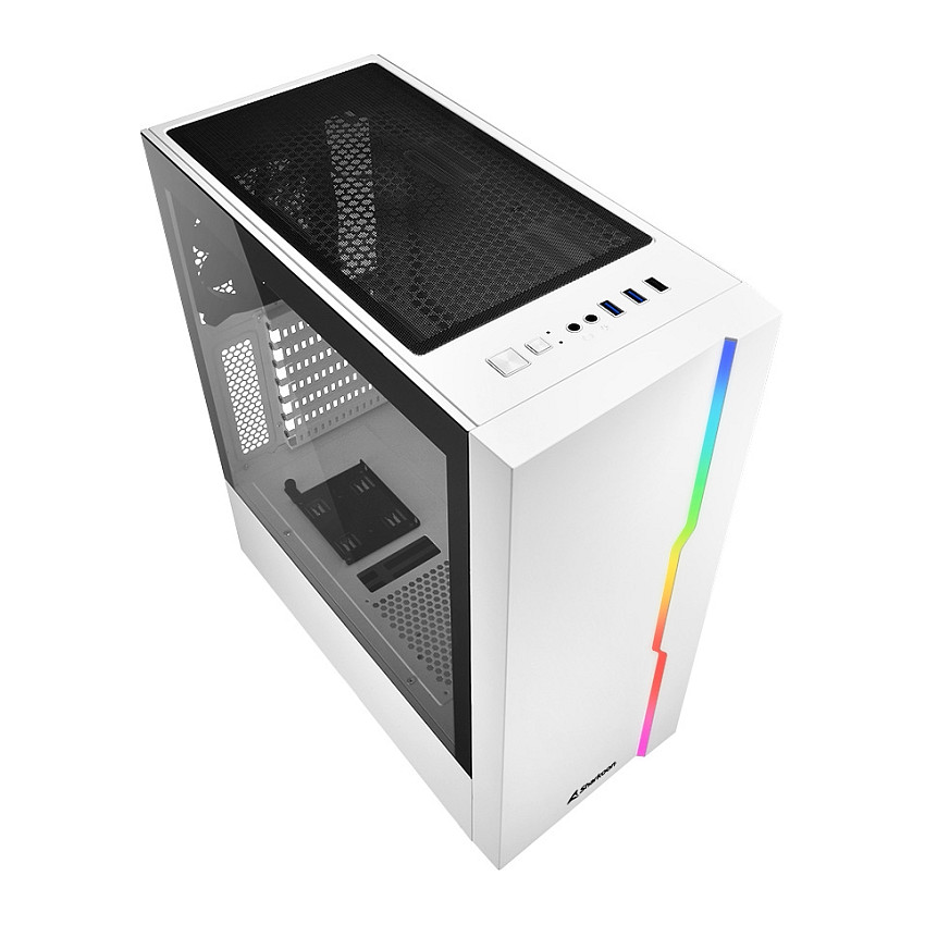 Midi kućište SHARKOON RGB Slider white-2
