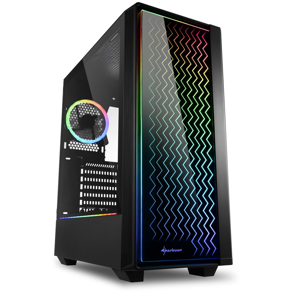 Kućište SHARKOON Midi Sharkoon RGB LIT 200-0