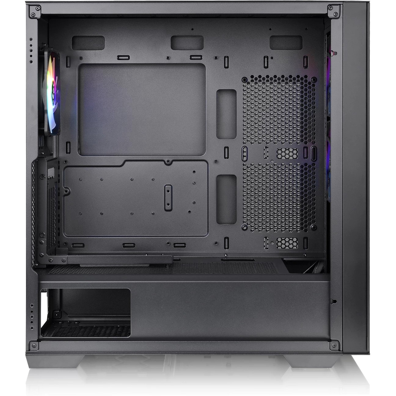 Kućište THERMALTAKE Divider 370 TG ARGB Black (Midi Tower, kaljeno staklo)-2