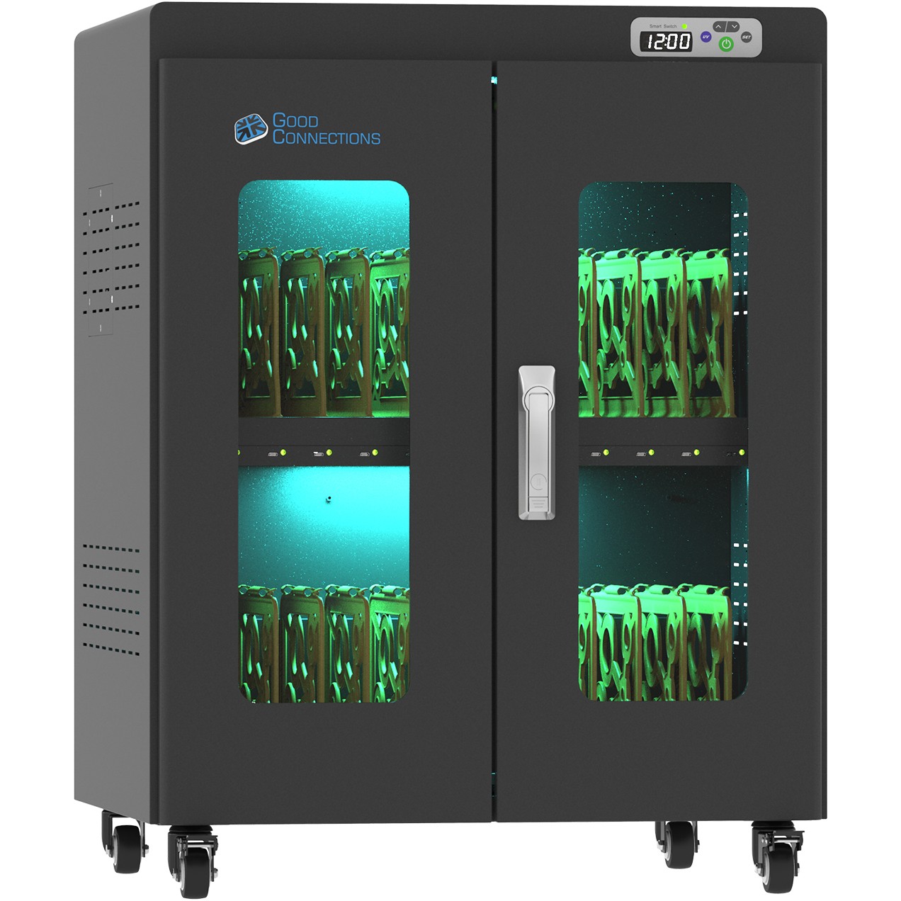 Ormar za punjenje GOODCONNECTIONS ANTARES PRO N24C (za 24x 15.6" prijenosnika, 65W USB-C, UVC)-0