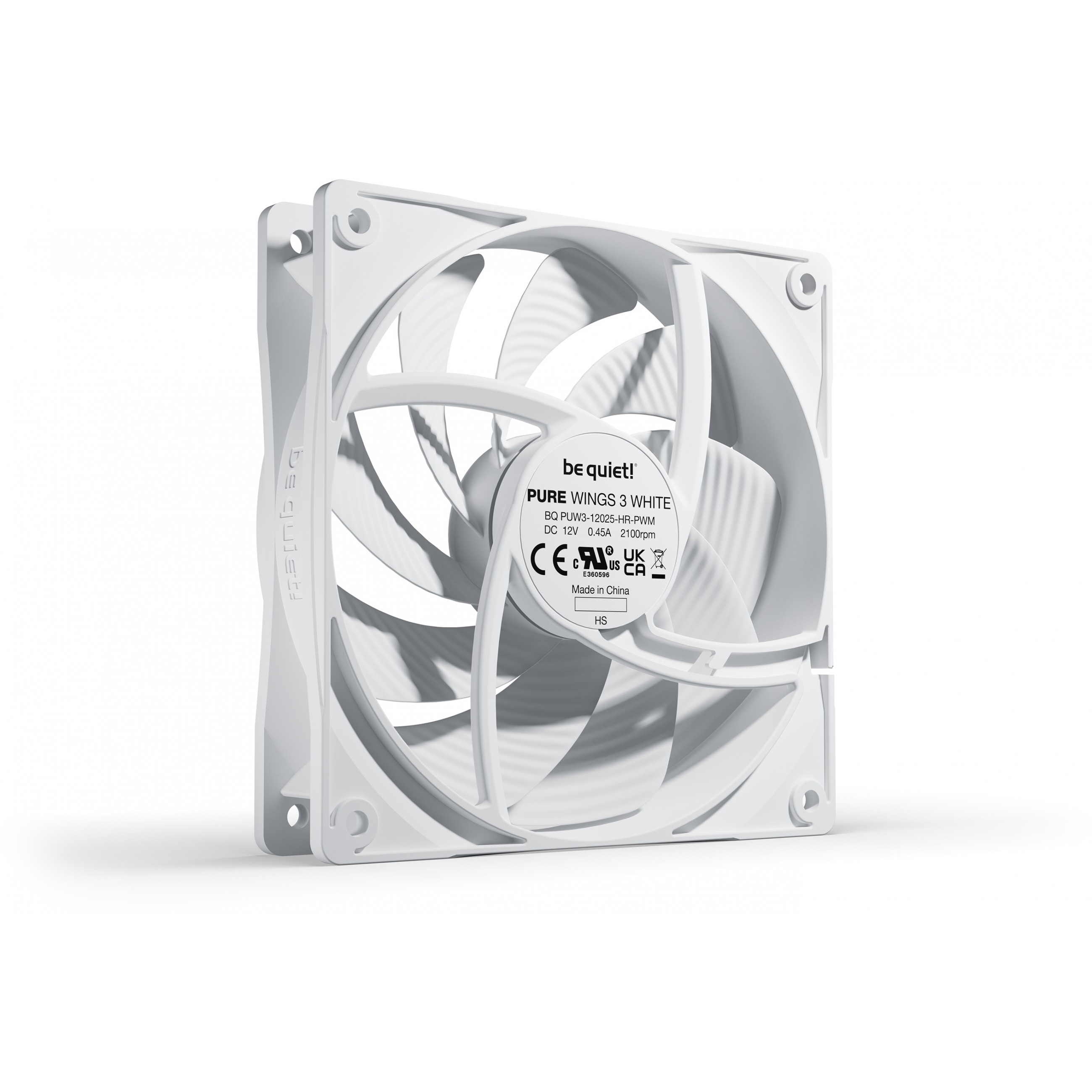 Ventilator BE QUIET! Pure Wings 3 PWM high-speed white 120mm-1