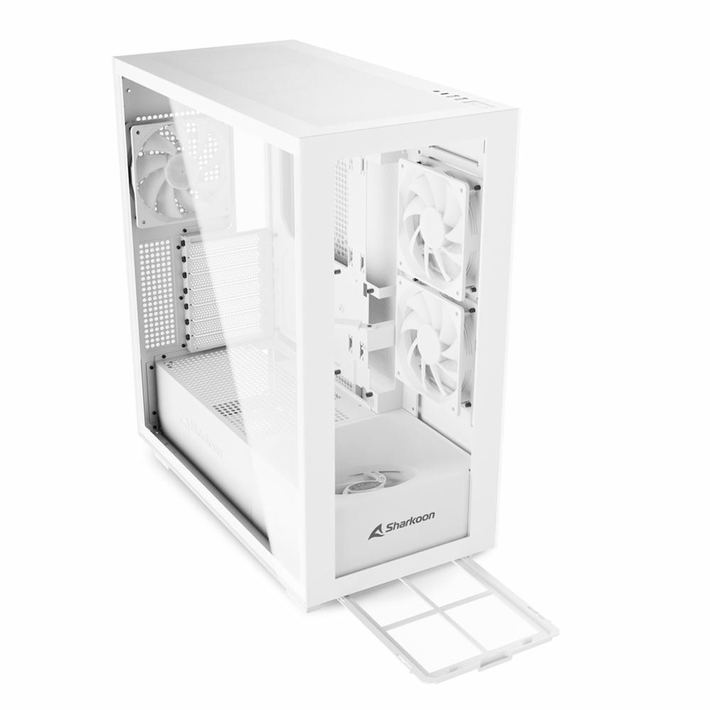 Kućište SHARKOON Rebel C60 RGB White-8