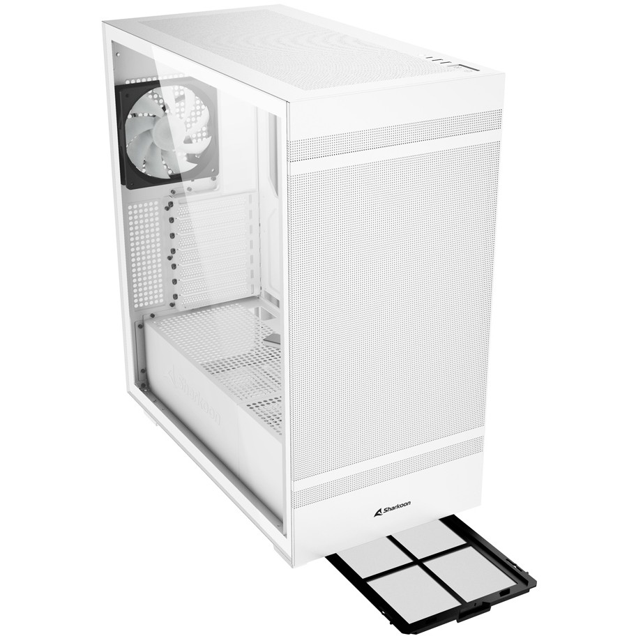 Kućište SHARKOON Rebel C50 RGB White-7