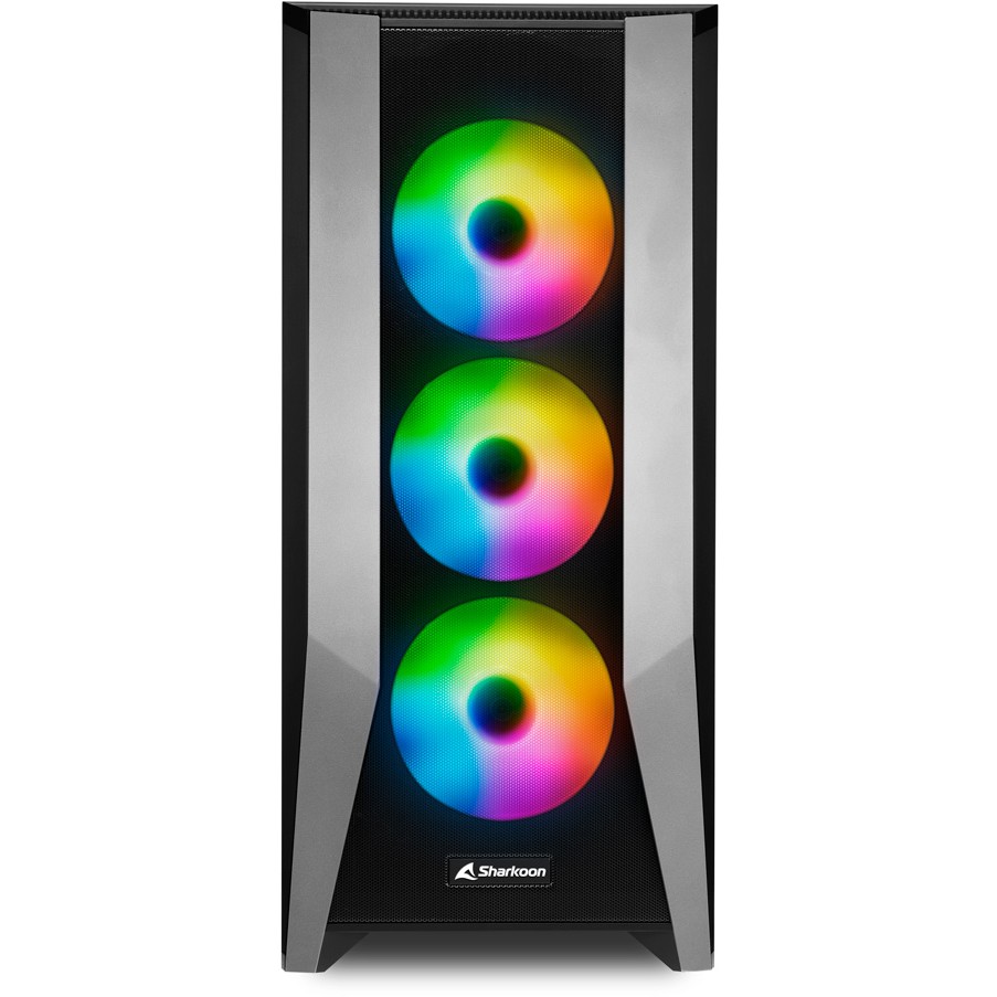 Kućište SHARKOON Midi TG7M RGB Black-1