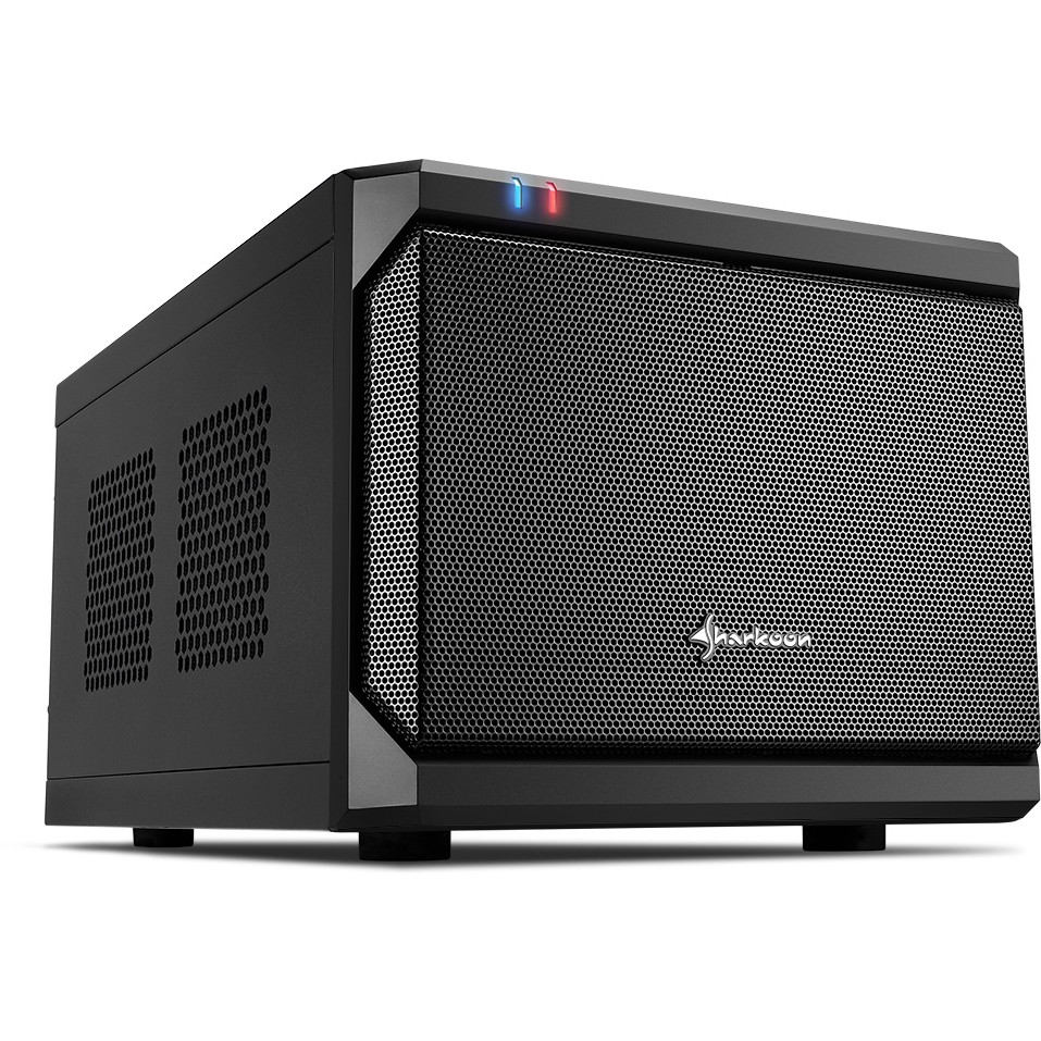 Kućište SHARKOON QB One crna - Midi/Minitower ITX, Mini-ITX 3,5 "