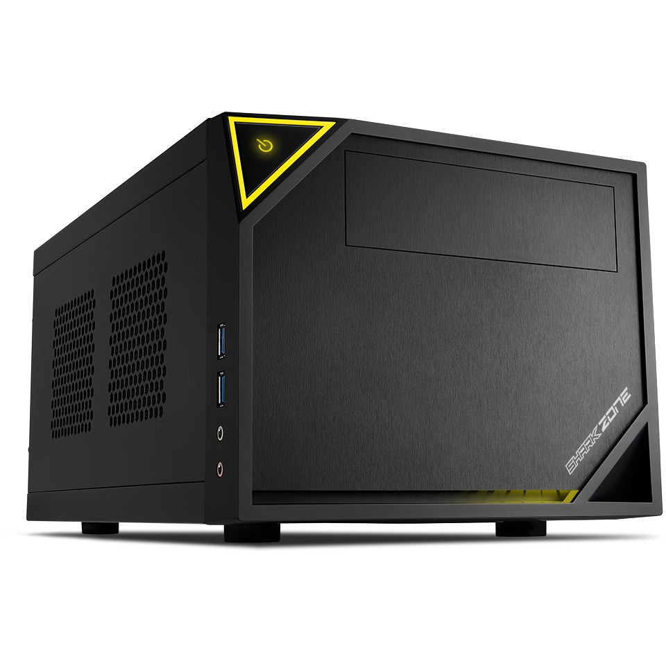 Kućište SHARKOON Shark Zone C10 Mini-ITX 1xMetall Crno-0