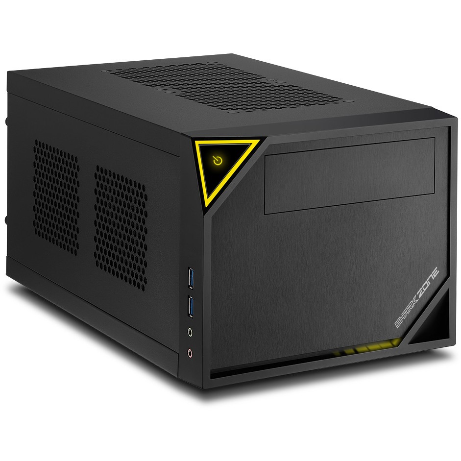 Kućište SHARKOON Shark Zone C10 Mini-ITX 1xMetall Crno-1