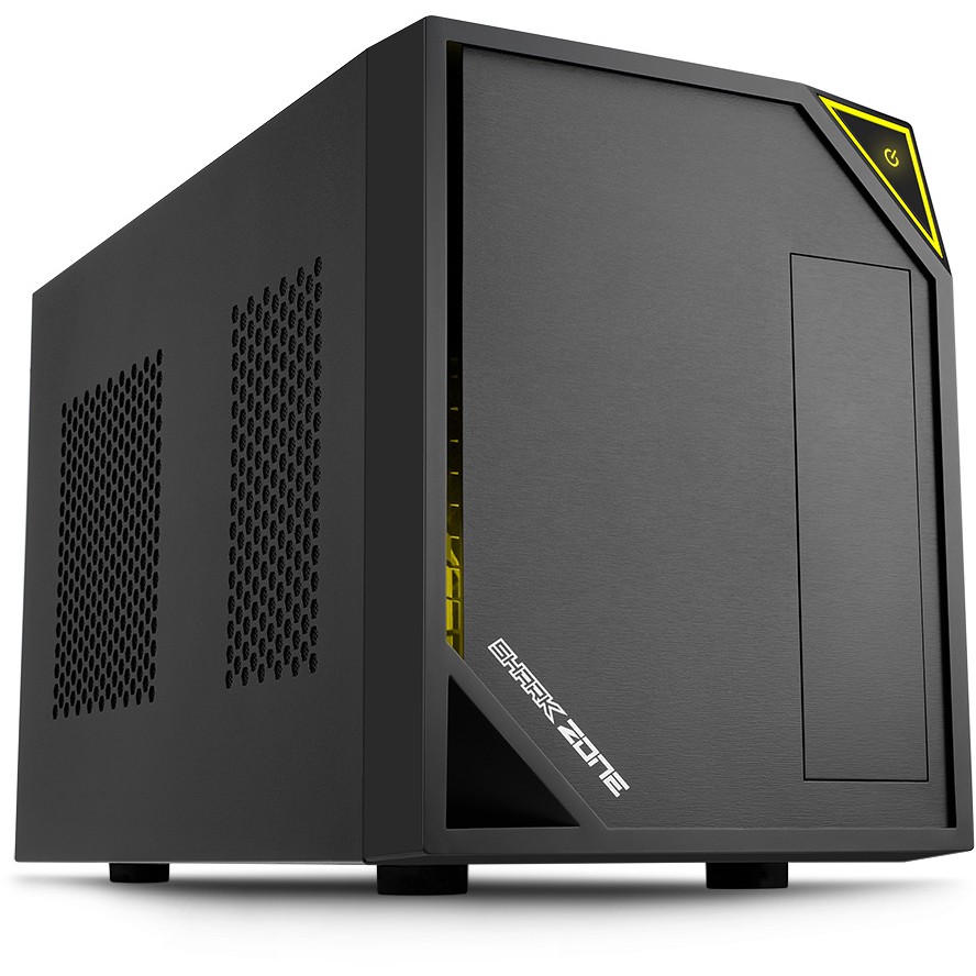Kućište SHARKOON Shark Zone C10 Mini-ITX 1xMetall Crno-2