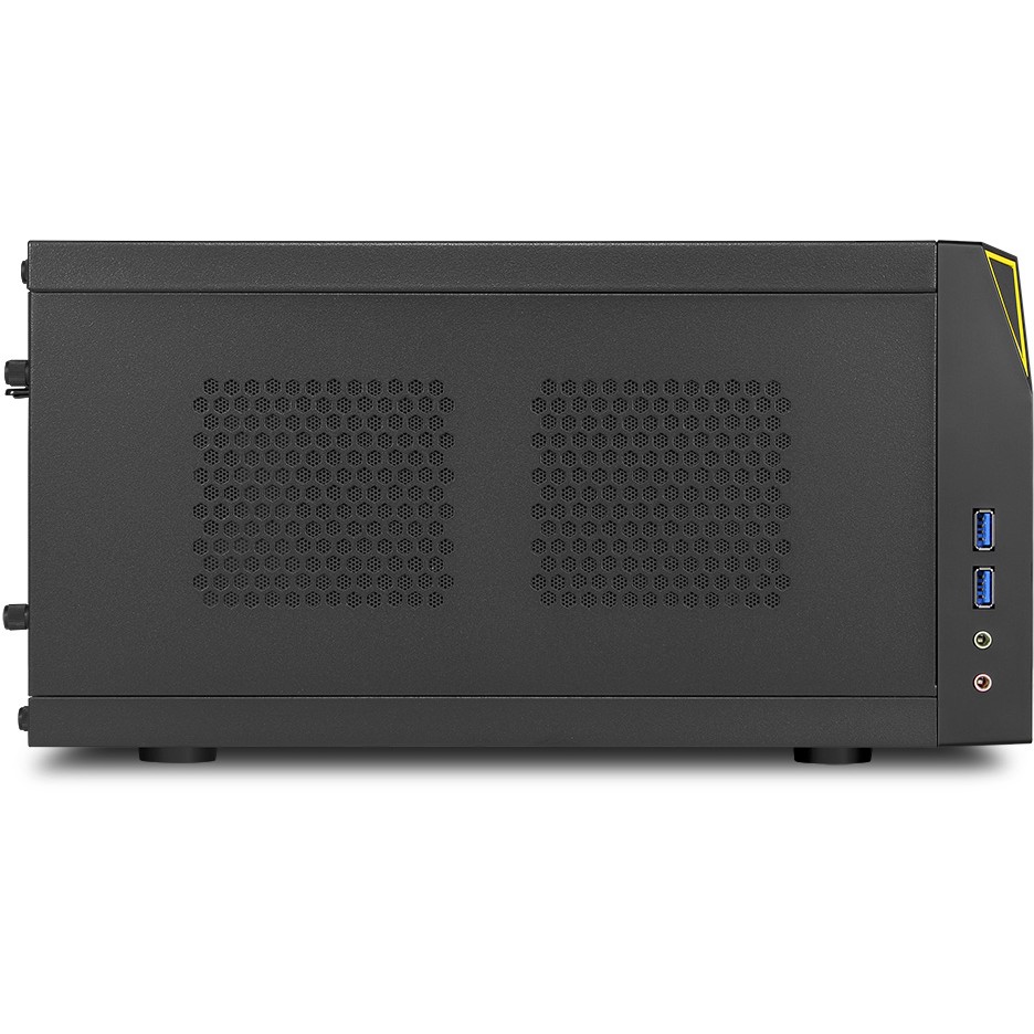 Kućište SHARKOON Shark Zone C10 Mini-ITX 1xMetall Crno-4