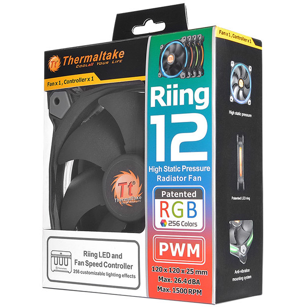 Ventilator THERMALTAKE Riing 12 LED RGB-5